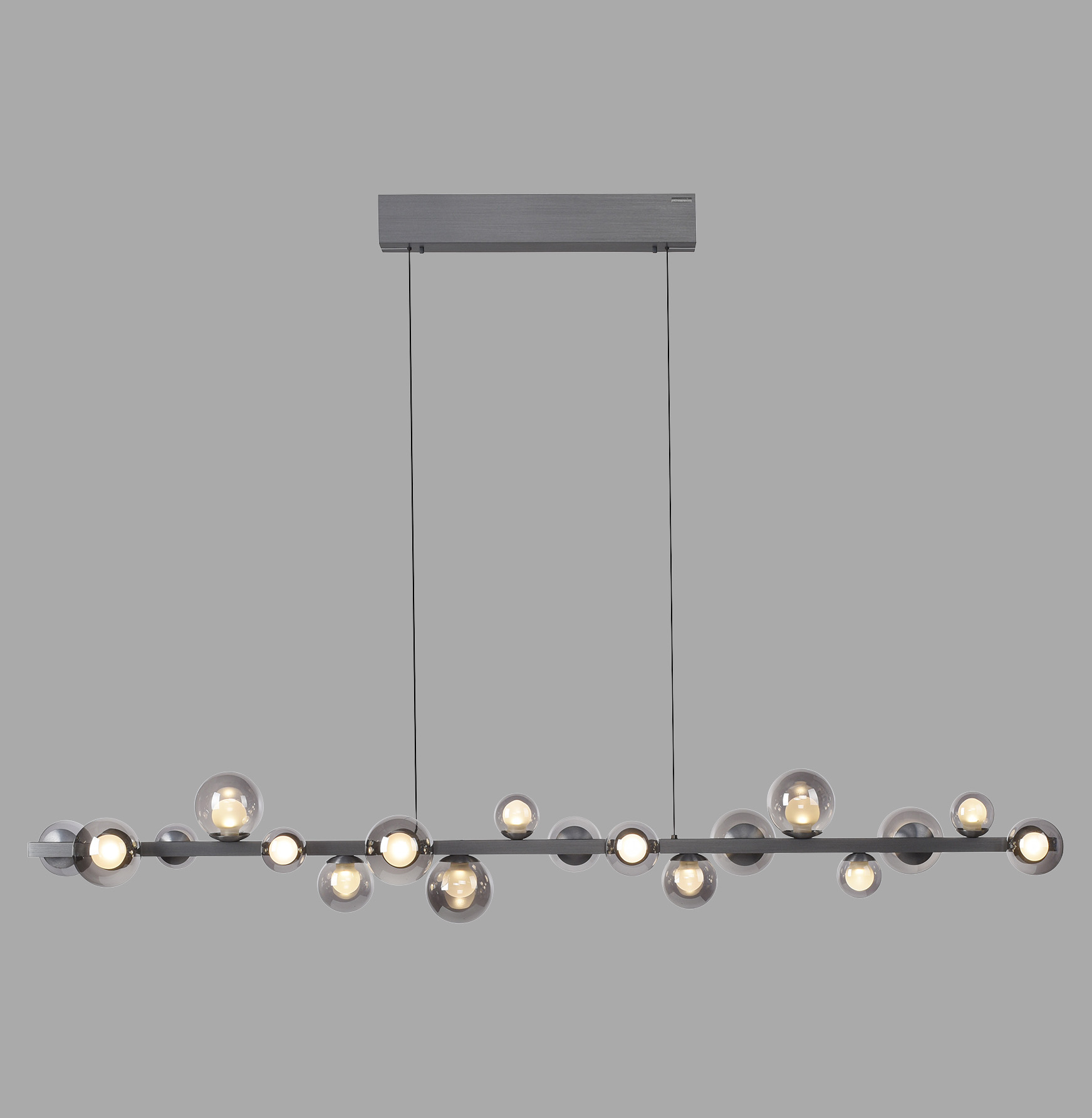 Paul Neuhaus Pure E-Popup Lampa Wisząca Szara 2558-15