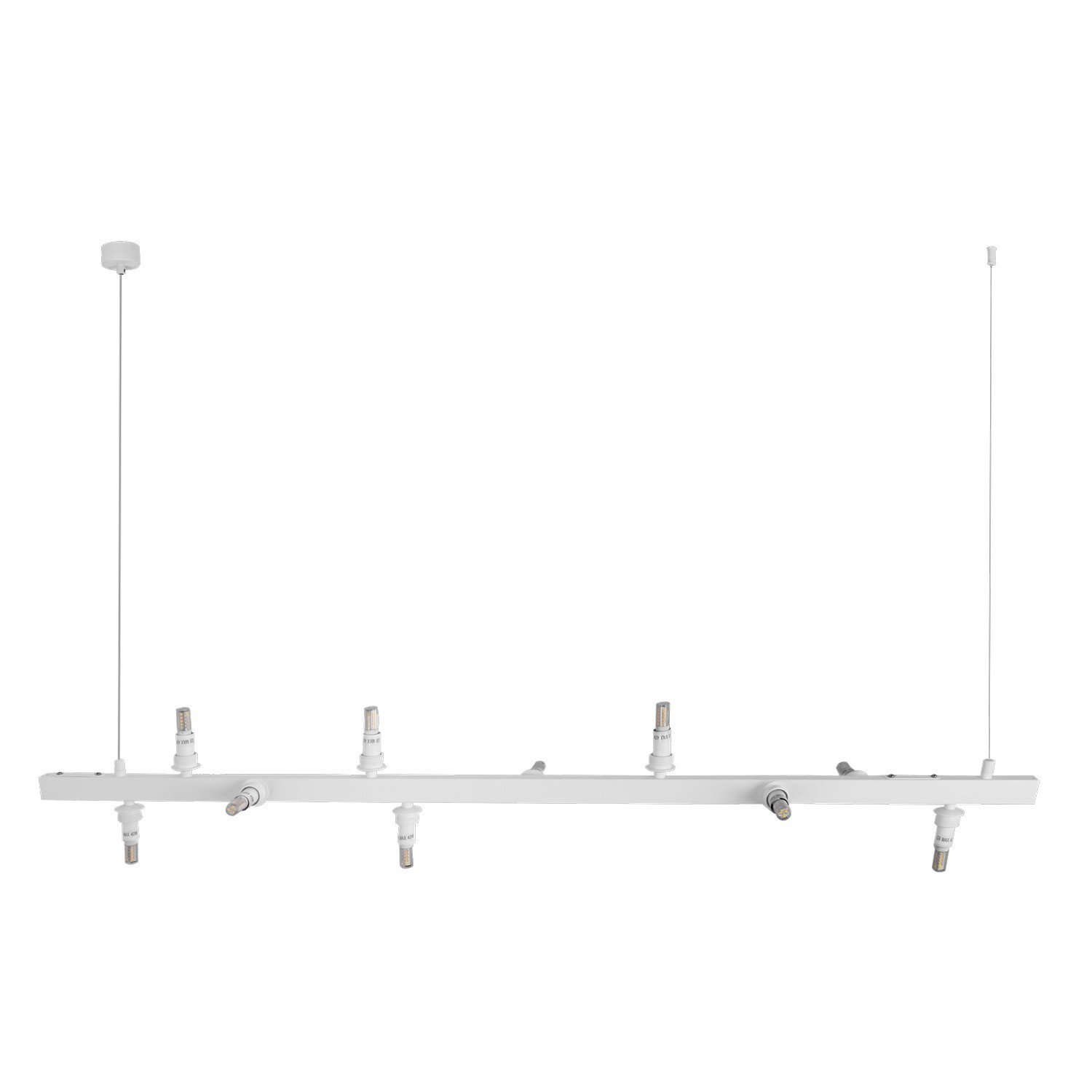 Azzardo BUBBLES Stelaż Lampy bez Kloszy Linia 10 WH Biały 10xG9 AZ5867