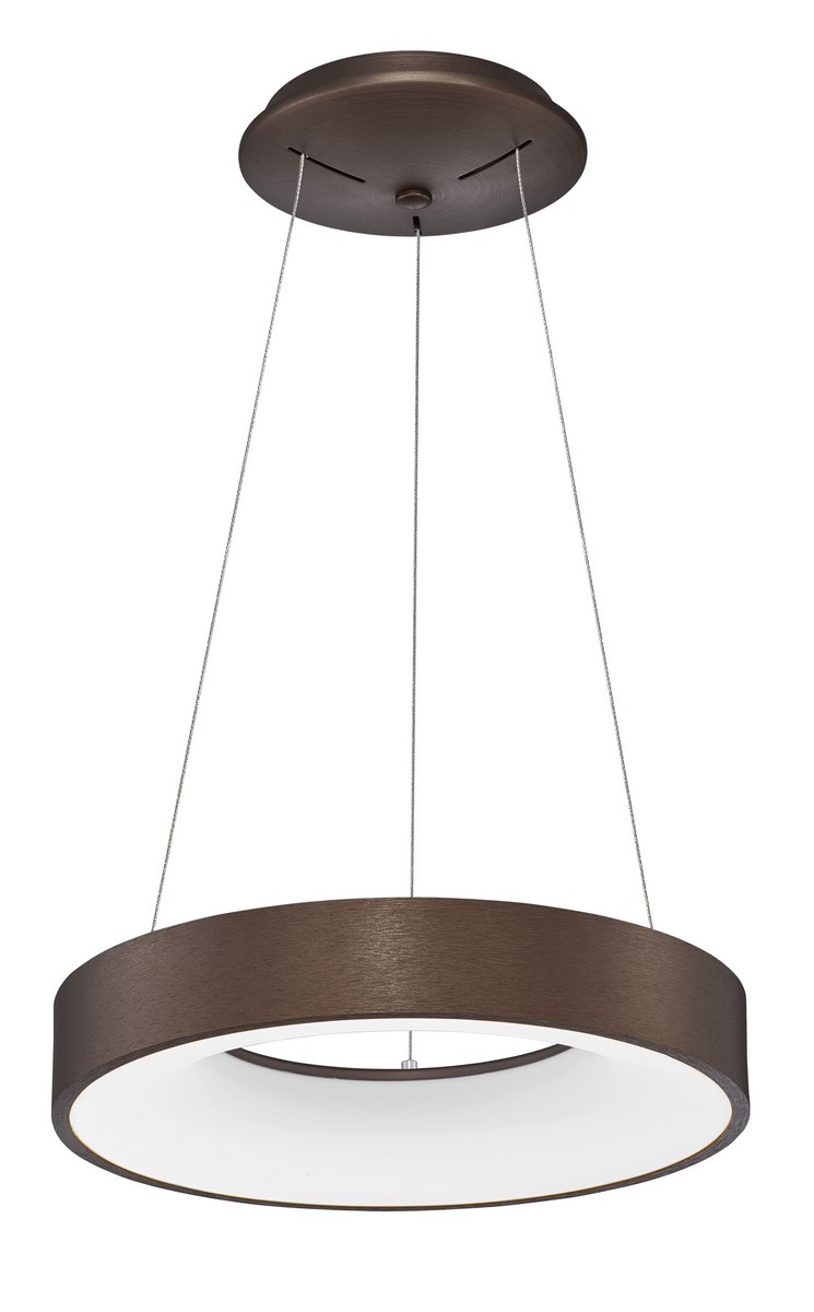 Luces Exclusivas TOME SMART Wisząca LED 30W 1950lm 3000K Ściemnialna brązowy szczotkowany LE41530