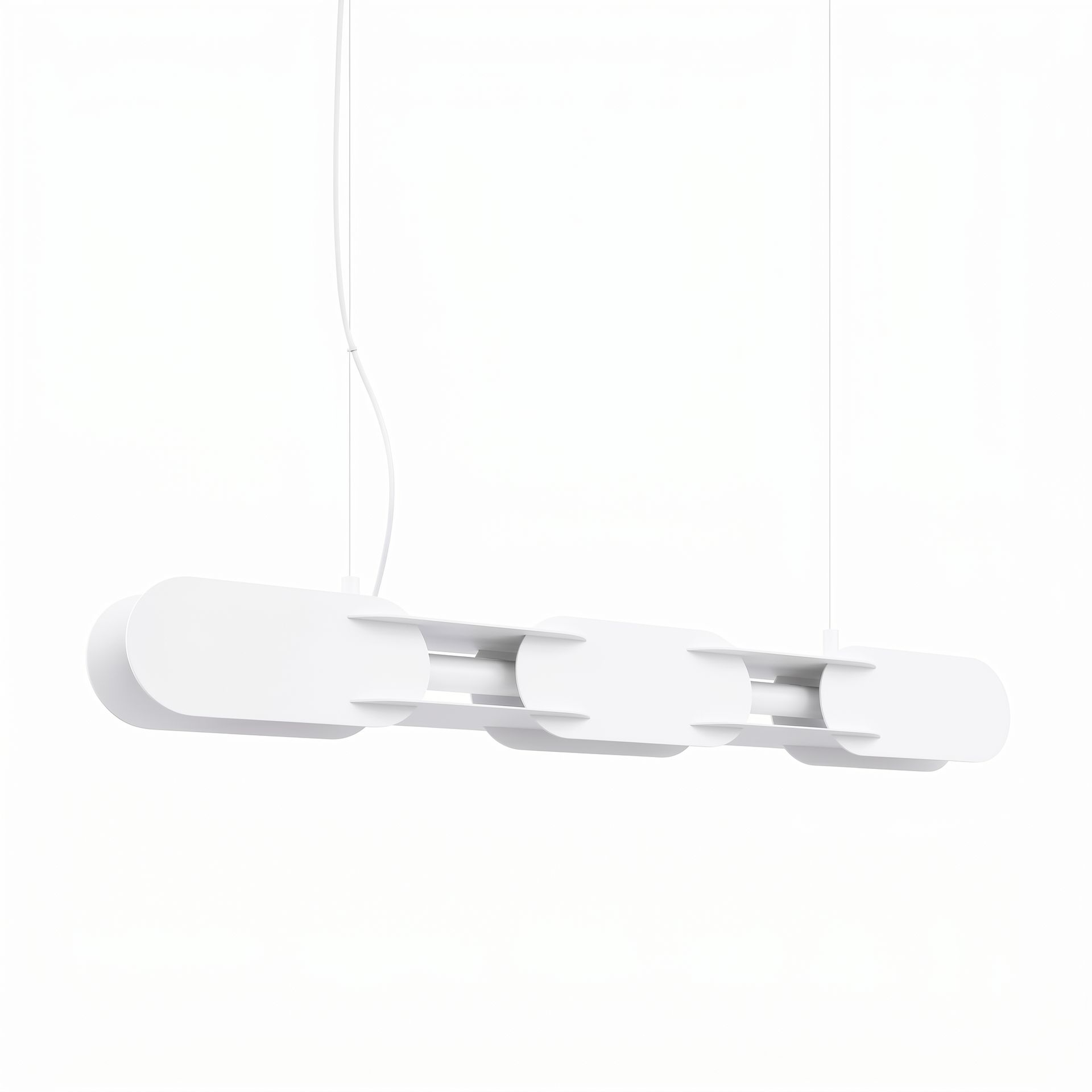 Thoro Lampa wisząca CHAIN 91 biała LED 4000K TH.811
