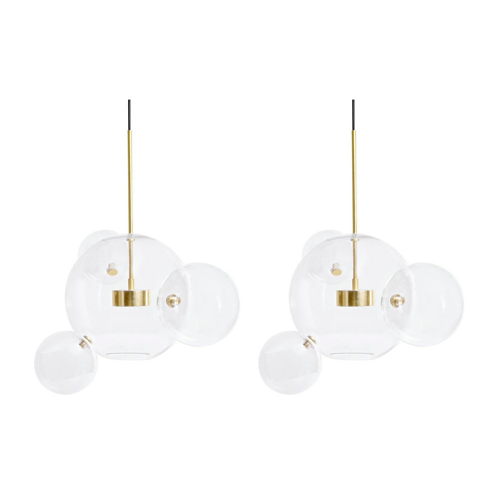 MOOSEE zestaw 2 lamp wiszących CAPRI 4 złoty (MSE1501100544.SET2)