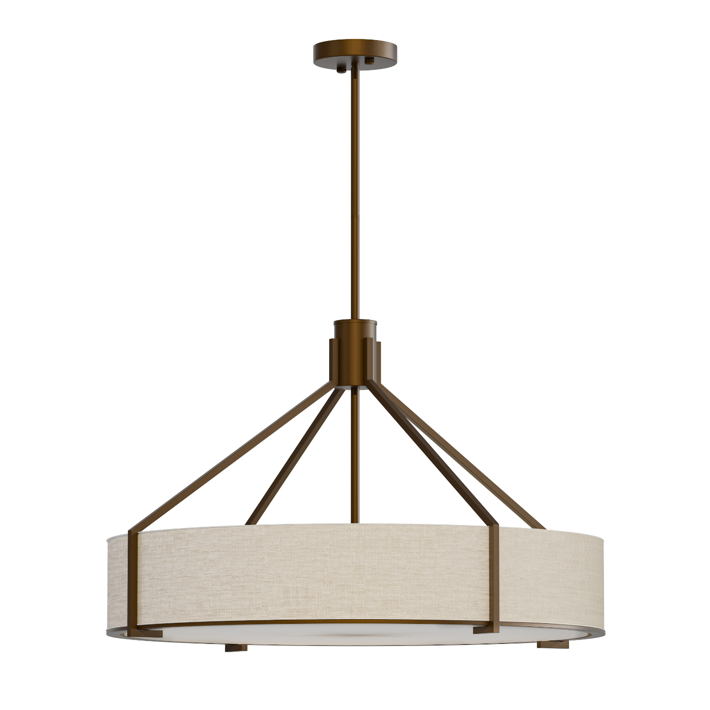 Open Design Highlights Doretto Chocco 70 Wisząca 6xE27 Max 15W LED 230V Biały Matowy|Ciemny Brąz|Naturalny Beż OR85679