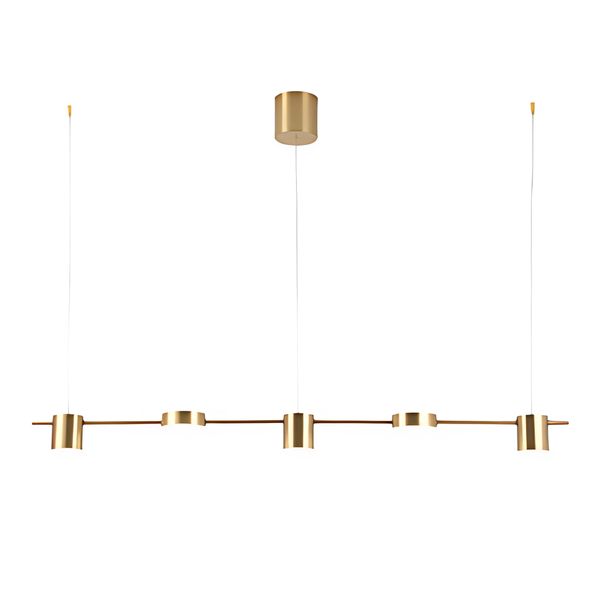 Abigali Lampa wisząca Glichio 35W 120cm liniowa nowoczesna złota
