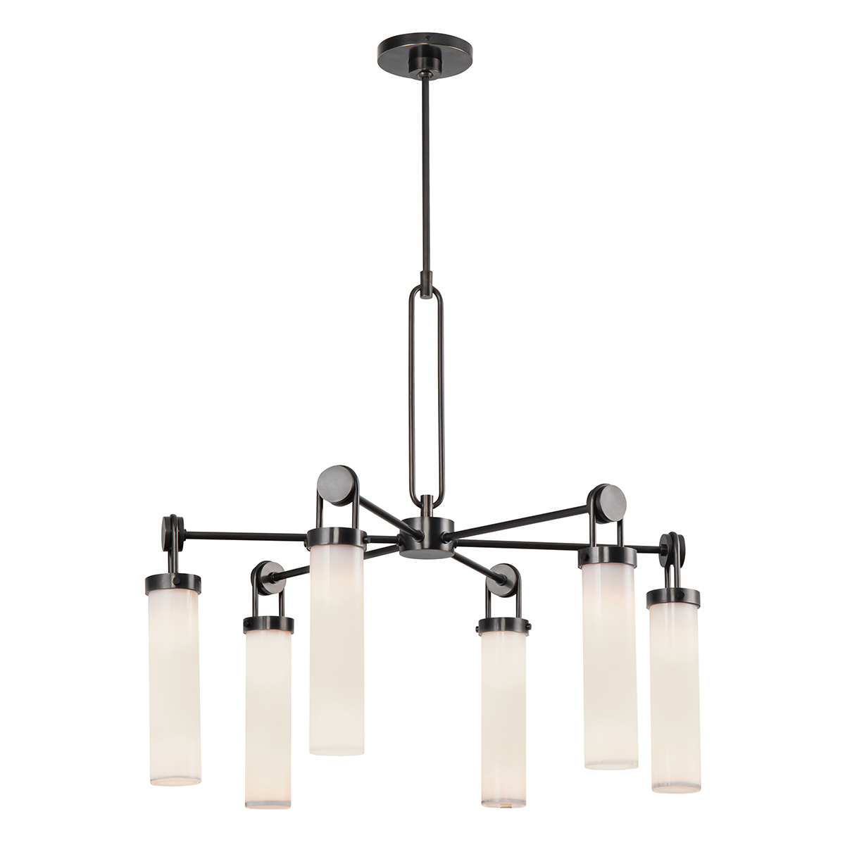 Quintiesse Żyrandol Wynwood 6 źródeł światła Miejski brąz Elstead Lighting QN-WYNWOOD6-UBZ