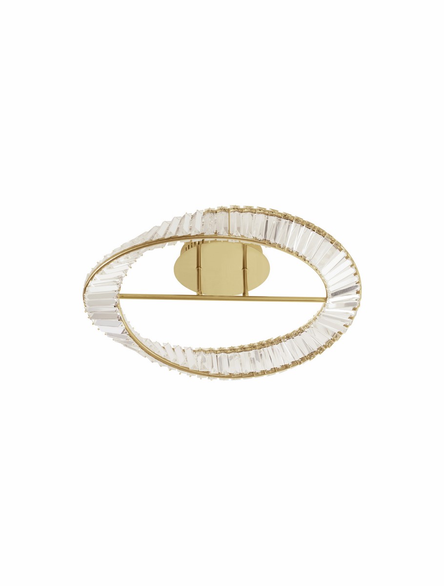 Luces Exclusivas BAUTA Sufitowa Nowoczesna złoty i odcienie złota 1xLED max 36W 3500K LE42911