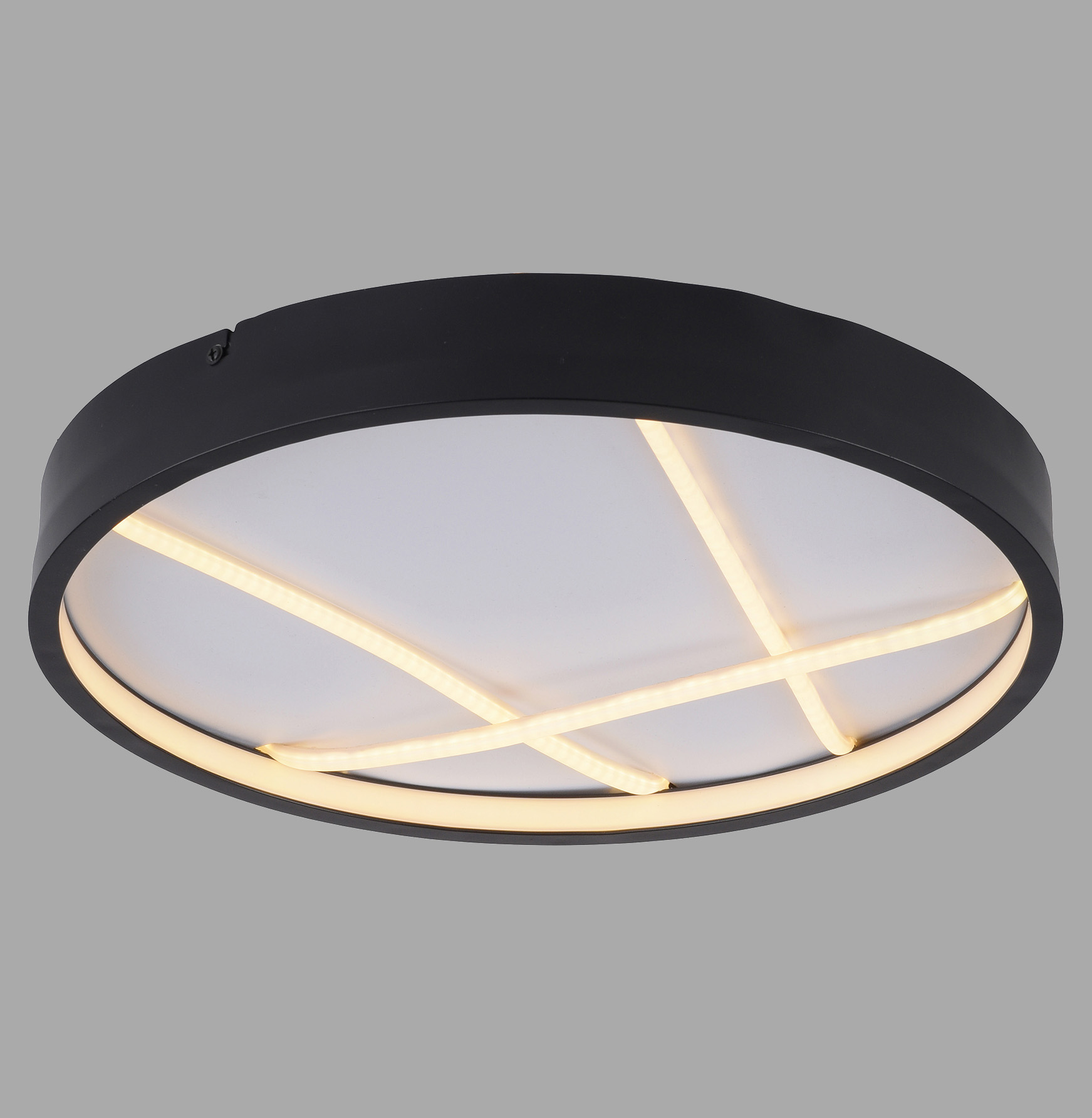 Paul Neuhaus Mikado Lampa Sufitowa Czarna 14091-18