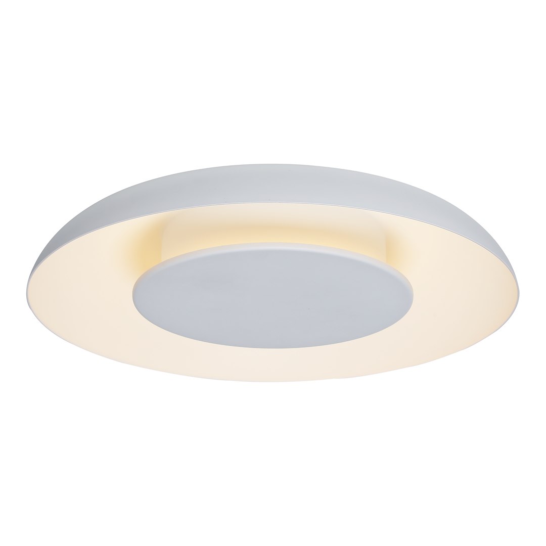 Milagro Lampa sufitowa Piattino Biały 30W LED 3000K-4000k-6000K ML1810