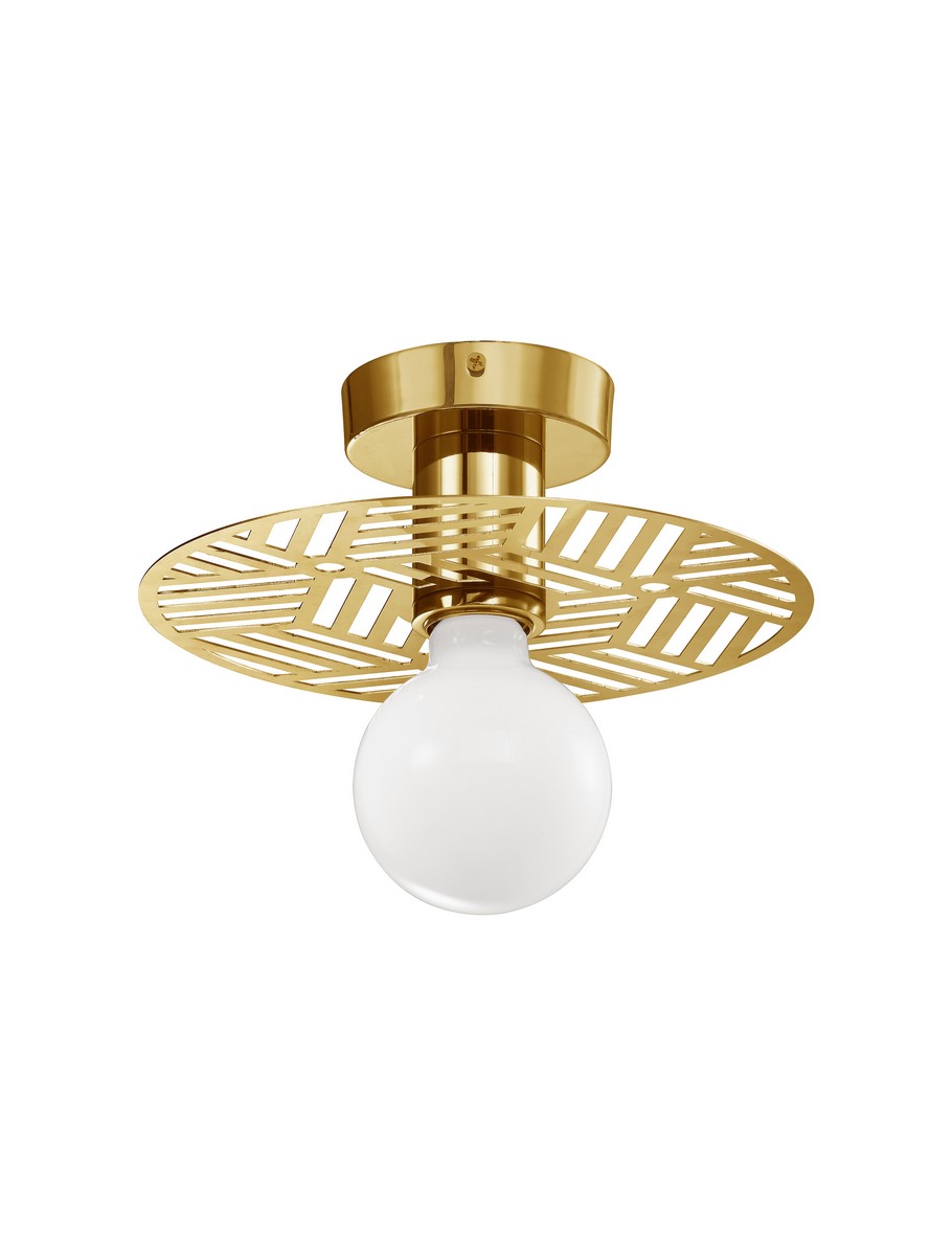 Luces Exclusivas BAMEPA Sufitowa Nowoczesna złoty i odcienie złota 1xE27 max 12W LE43701