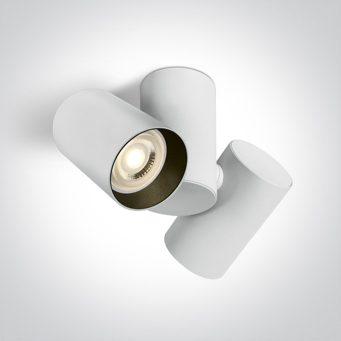 One Light ELATOS E2 sufitowa 2x10W GU10 biały 65205E/W