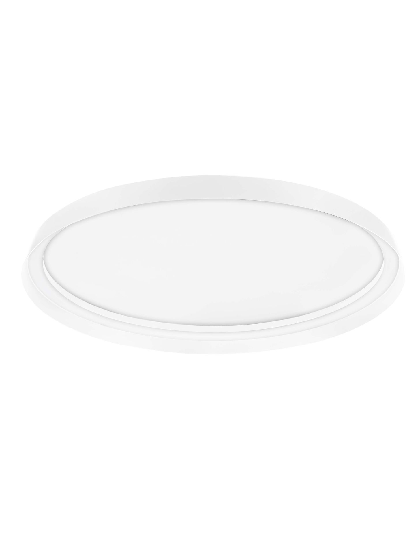 Luces Exclusivas BATALLAS Lampa Sufitowa LED 48W 3361lm 2700-4000K aluminium/akryl biały LE44790