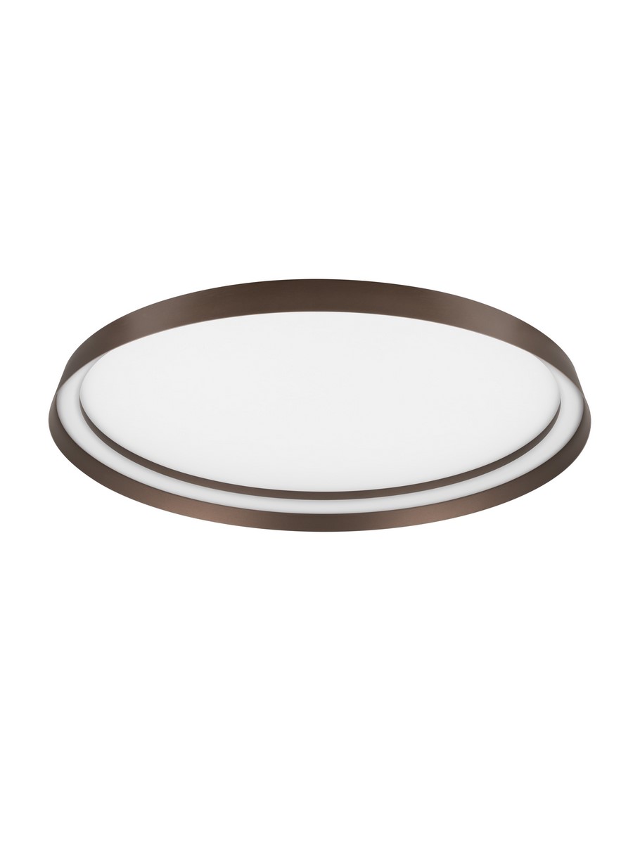 Luces Exclusivas BATALLAS Lampa Sufitowa LED 48W 3361lm 2700-4000K aluminium/akryl brązowy i odcienie brązu LE44792
