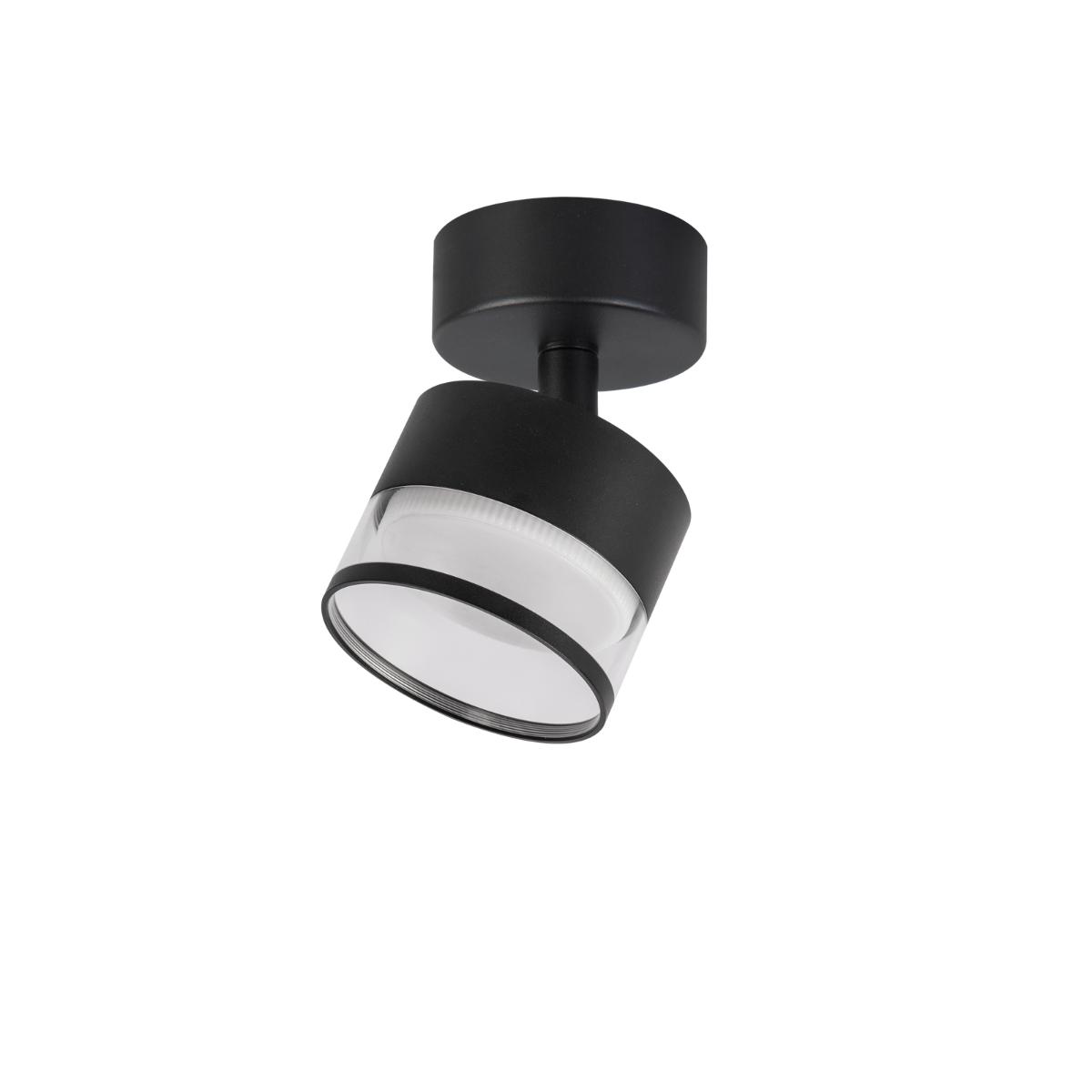 Light Prestige Spot Kendal 1 transparetny / czarny GX53 LP-6331/1WS TR/BK
