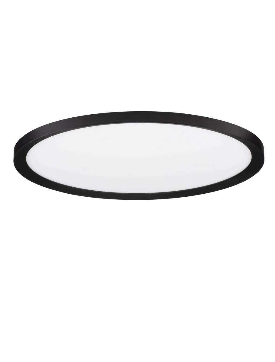 Luces Exclusivas ANTONIO Lampa Sufitowa LED 35W 3279lm 2700-3000K aluminium/metal/akryl czarny LE44883