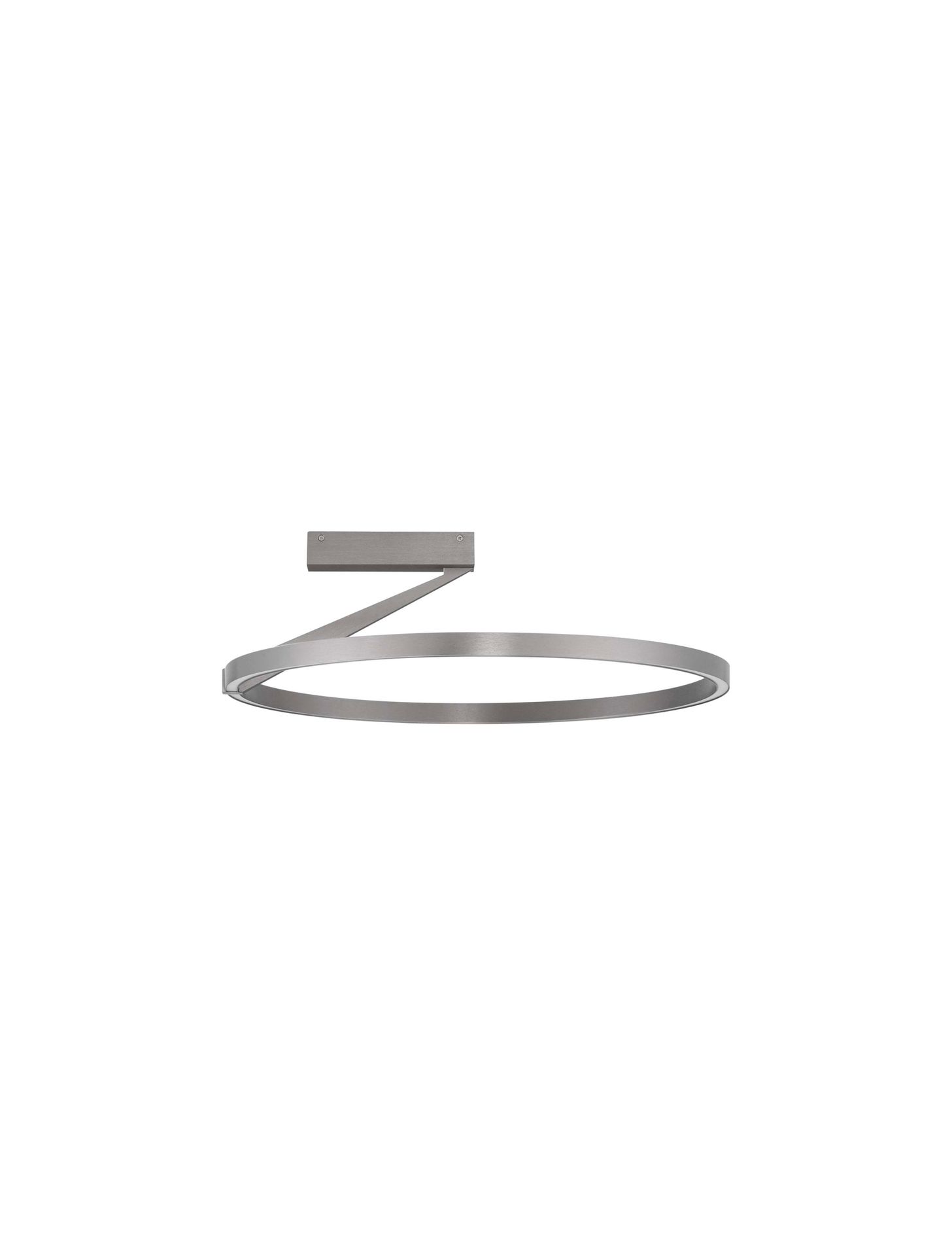Luces Exclusivas ZUDANEZ Lampa Sufitowa LED 44W 2277lm 2700-3000-4000K aluminium szary i odcienie szarości LE44769