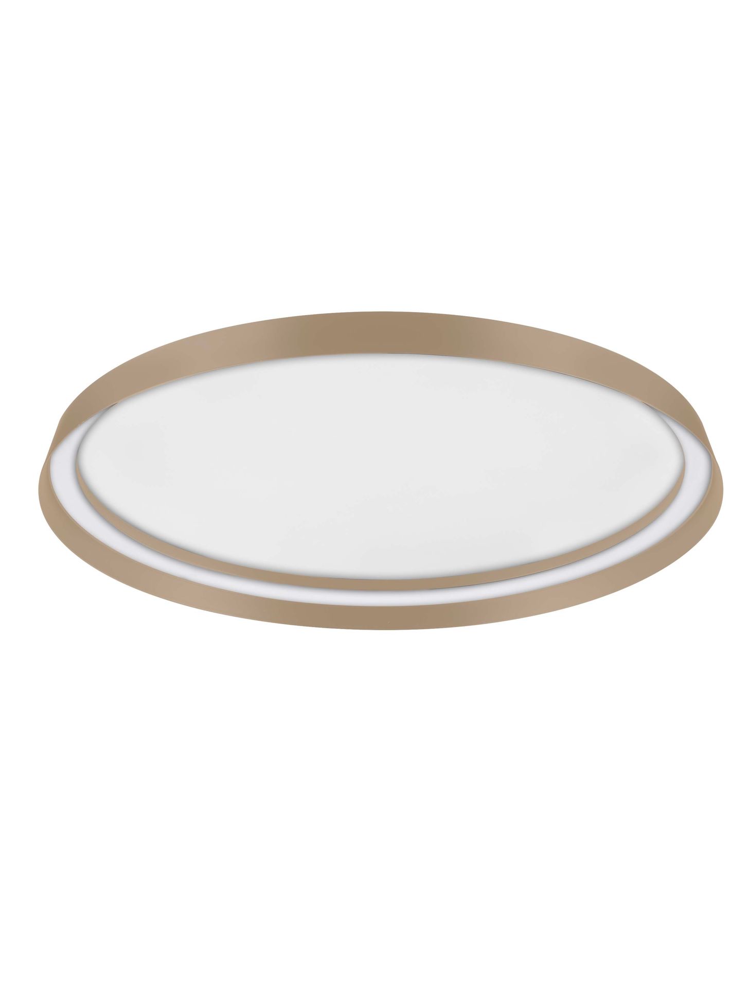 Luces Exclusivas BATALLAS Lampa Sufitowa LED 48W 3361lm 2700-4000K aluminium/akryl brązowy i odcienie brązu LE44793
