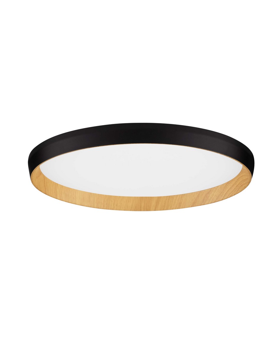 Luces Exclusivas VINAMAR Lampa Sufitowa LED 36W 3157lm 2700-3000K aluminium/metal/akryl czarny LE44889