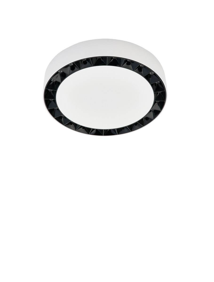 Luces Exclusivas DAROCA Lampa Sufitowa ø 25,5cm LED 24W 1407lm 3000K aluminium biały LE62413