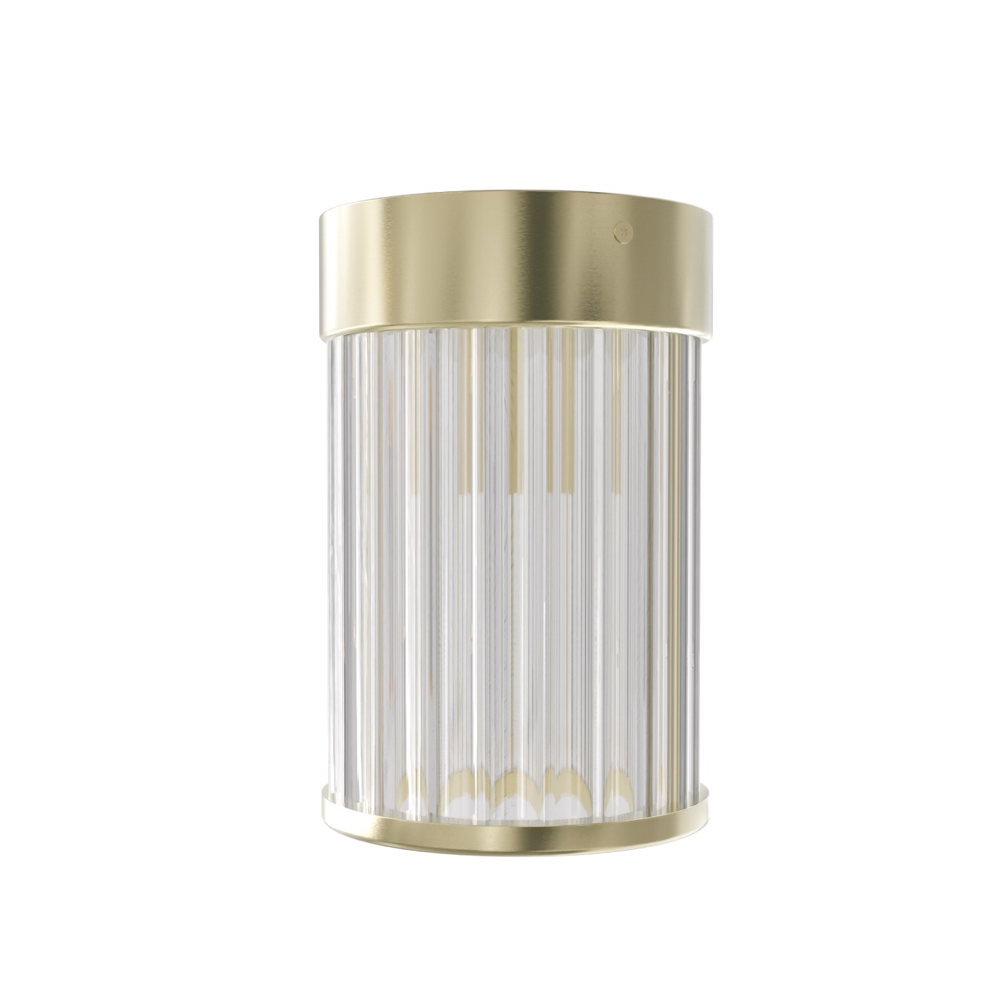 Open Design Highlights Fiatto PL Old Gold 8 Plafon/Lampa Sufitowa 1xG9 Max 8W LED 230V Transparentny|Złoto Satynowe OR86096