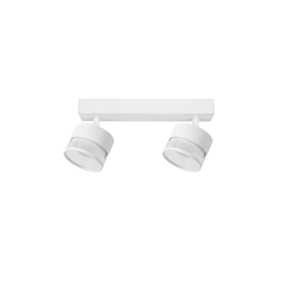 Light Prestige Spot Kendal 2 transparetny / biały GX53 LP-6331/2WS TR/WH