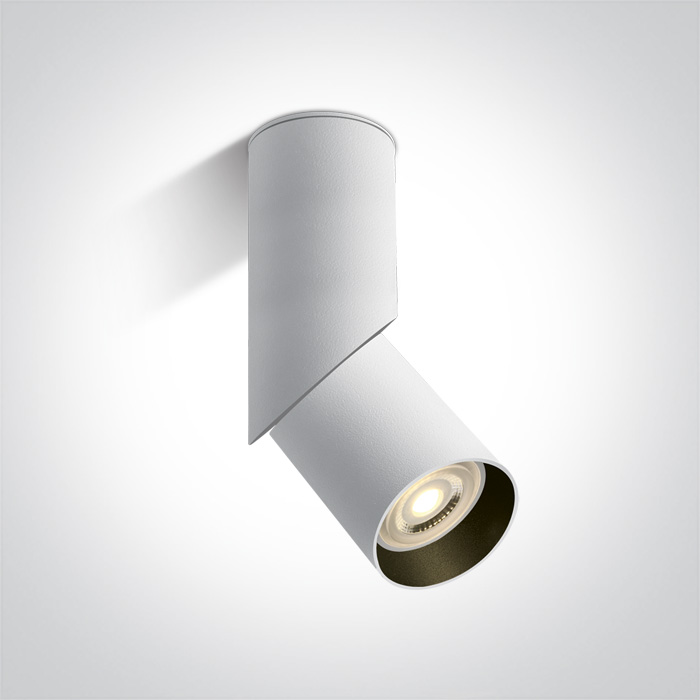 One Light DAVOS E4 sufitowa 10W GU10 biały 12105E4/W