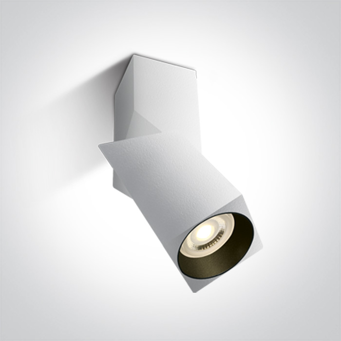 One Light DAVOS E6 sufitowa 10W GU10 biały 12105E6/W