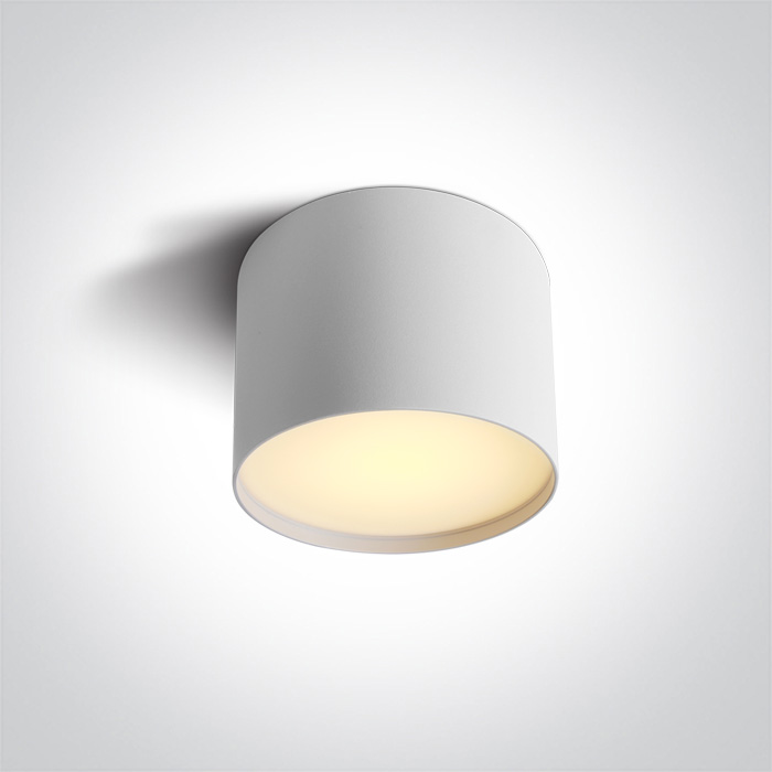One Light NIKO sufitowa 9W 3000K-4000K-5000K biały 12109M/W/V