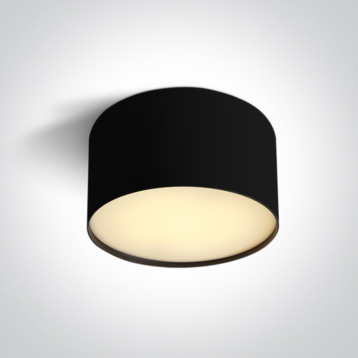 One Light NIKO sufitowa 14W 3000K-4000K-5000K czarny 12114M/B/V