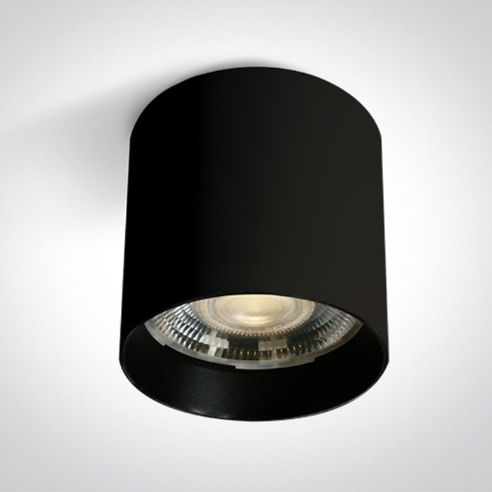 One Light TORI sufitowa 20W 3000K czarny 12120F/B/W