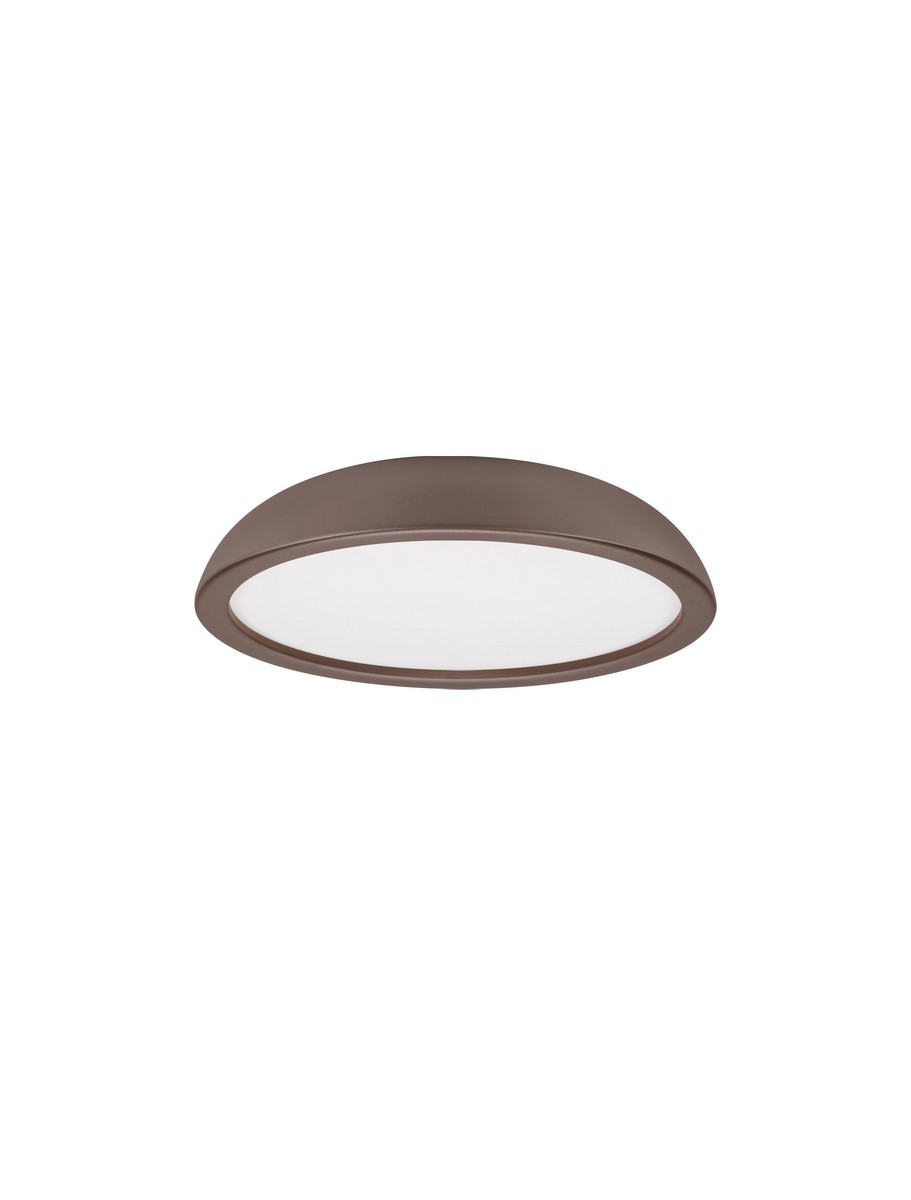 Luces Exclusivas VENCID Lampa Sufitowa LED 25W 1765lm 3000K stal/aluminium/akryl brązowy i odcienie brązu LE46225