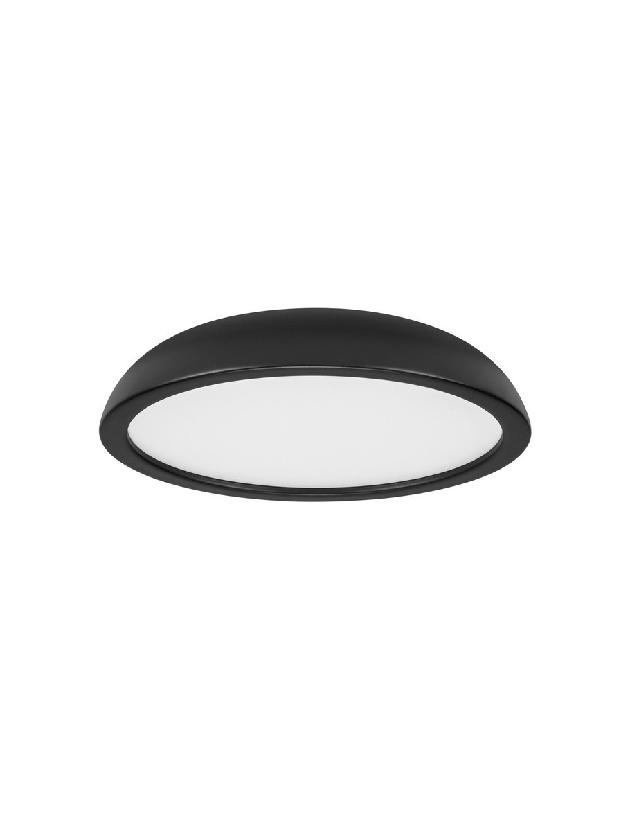 Luces Exclusivas VENCID Lampa Sufitowa LED 25W 1765lm 3000K stal/aluminium/akryl czarny LE46221