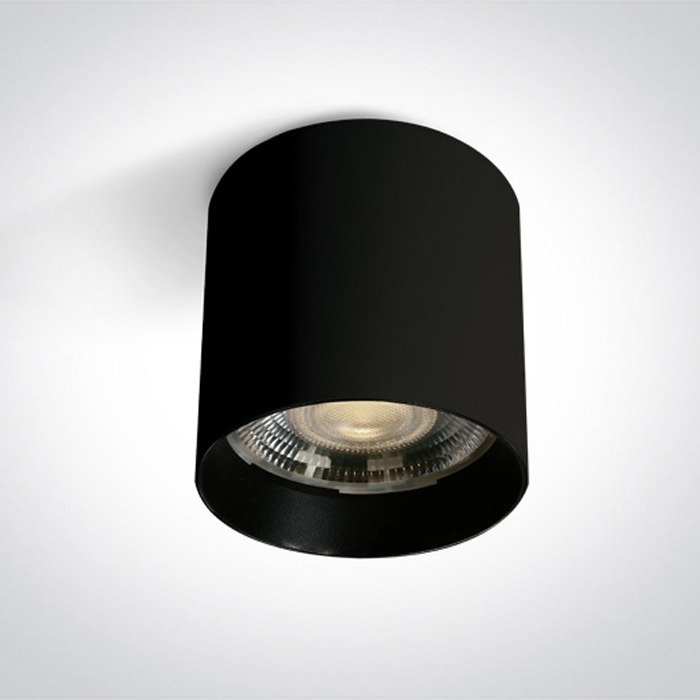 One Light TORI sufitowa 15W 3000K czarny 12115F/B/W
