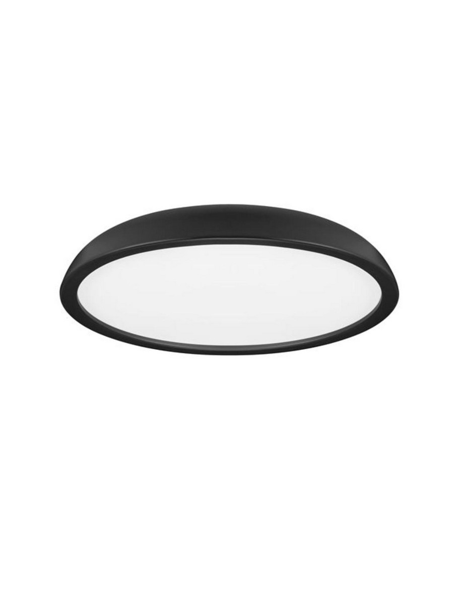 Luces Exclusivas VENCID Lampa Sufitowa LED 44W 3051lm 3000K stal/aluminium/akryl czarny LE46220