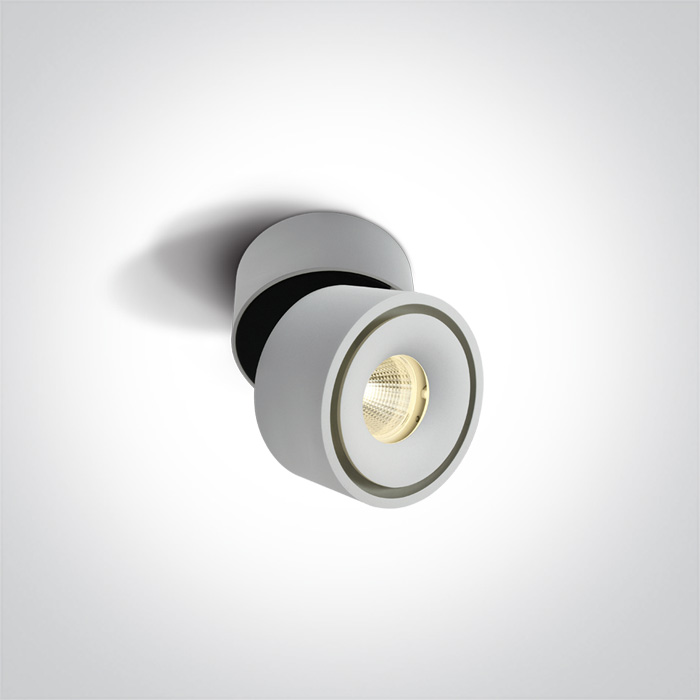 One Light PSARU sufitowa 8W 3000K-3500K-4000K biały 12108LA/W/V