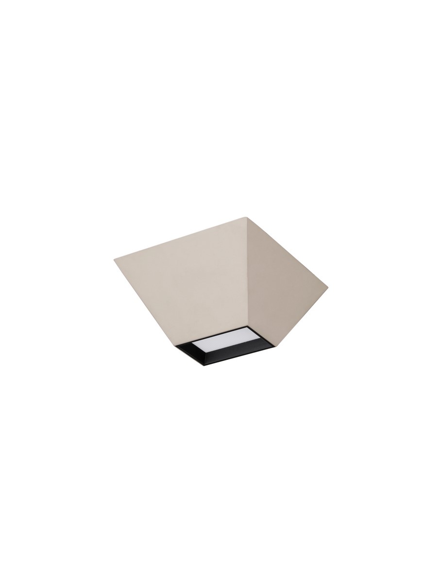 Luces Exclusivas ALTO Lampa Sufitowa LED 9W 444lm 3000K aluminium/stal beżowy LE44263
