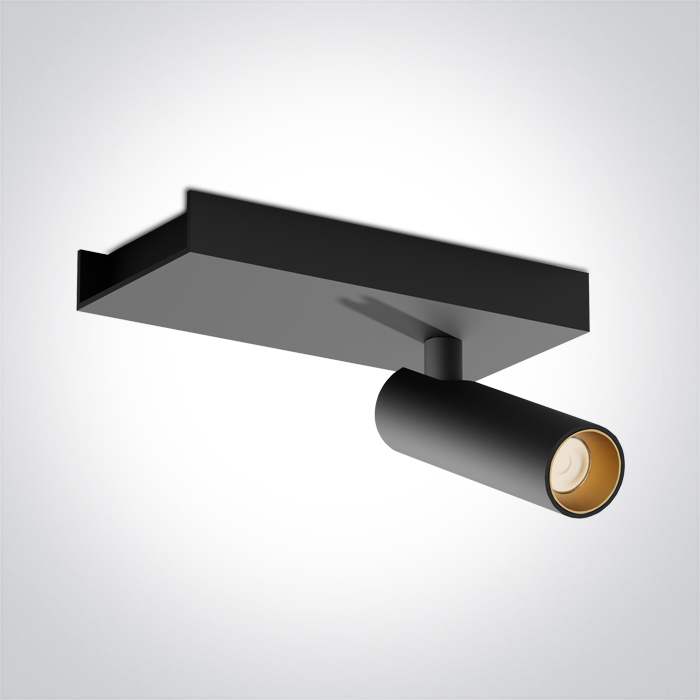 One Light ALBI A sufitowa 5W 3000K czarny 65004A/B/W