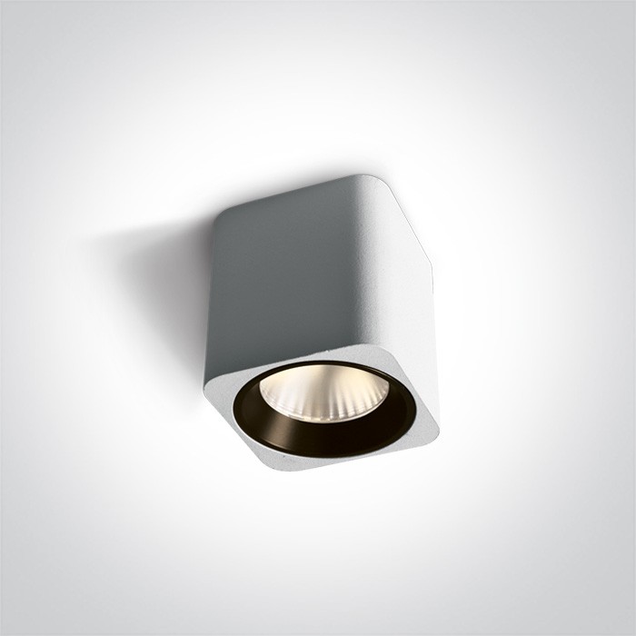 One Light Lampa sufitowa do mieszkania Platamonas 12107KA/W/W