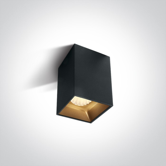 One Light Lampa czarna loft styl Sofades 12112ZA/B/W