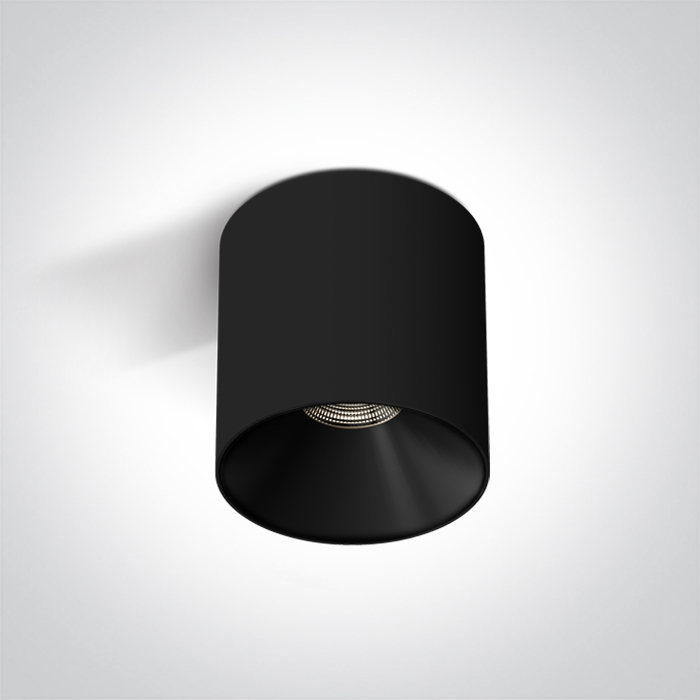 One Light BASTIA 2 sufitowa 10W 3000K czarny 12110R/B/W