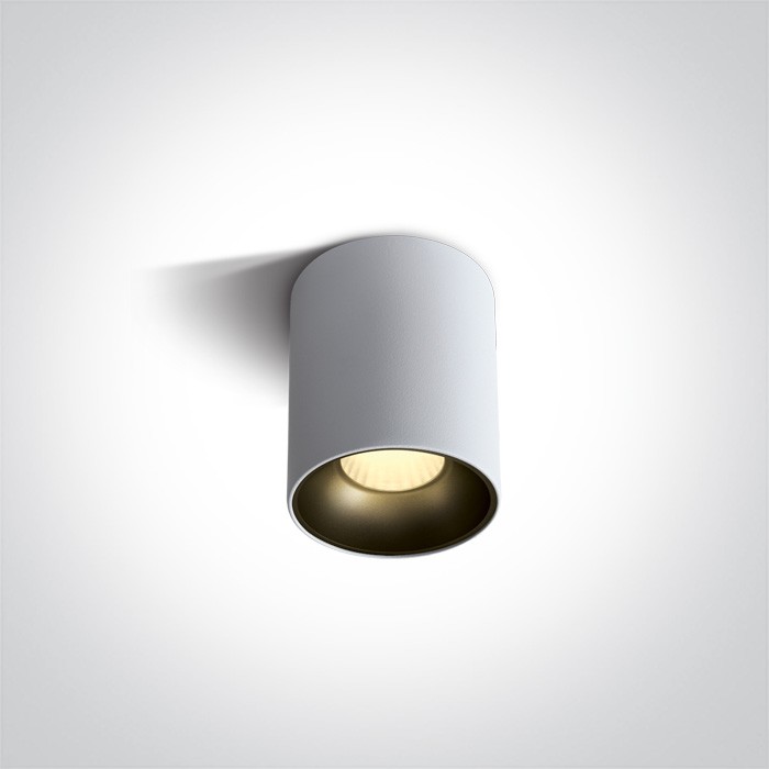 One Light Lampa sufitowa loft retro styl Trizin 12112Z/W/W