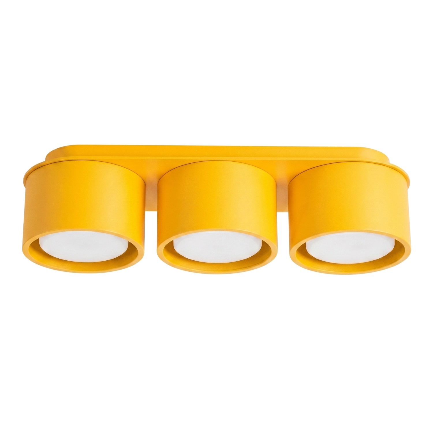 Sollux Plafon MODO 3 żółty Gx53 SL.2476