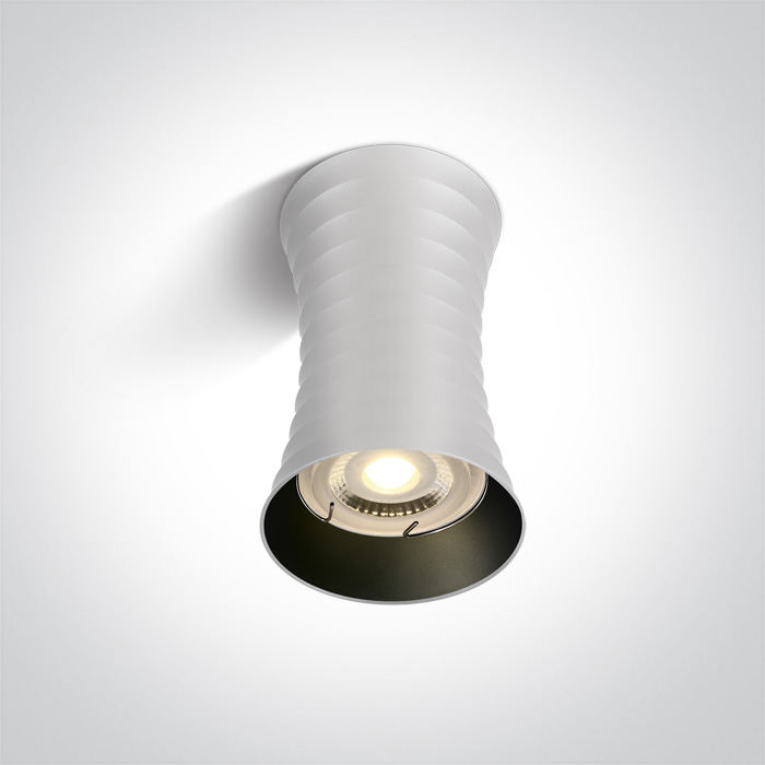 One Light MARDIN L sufitowa 10W GU10 biały 12105L/W