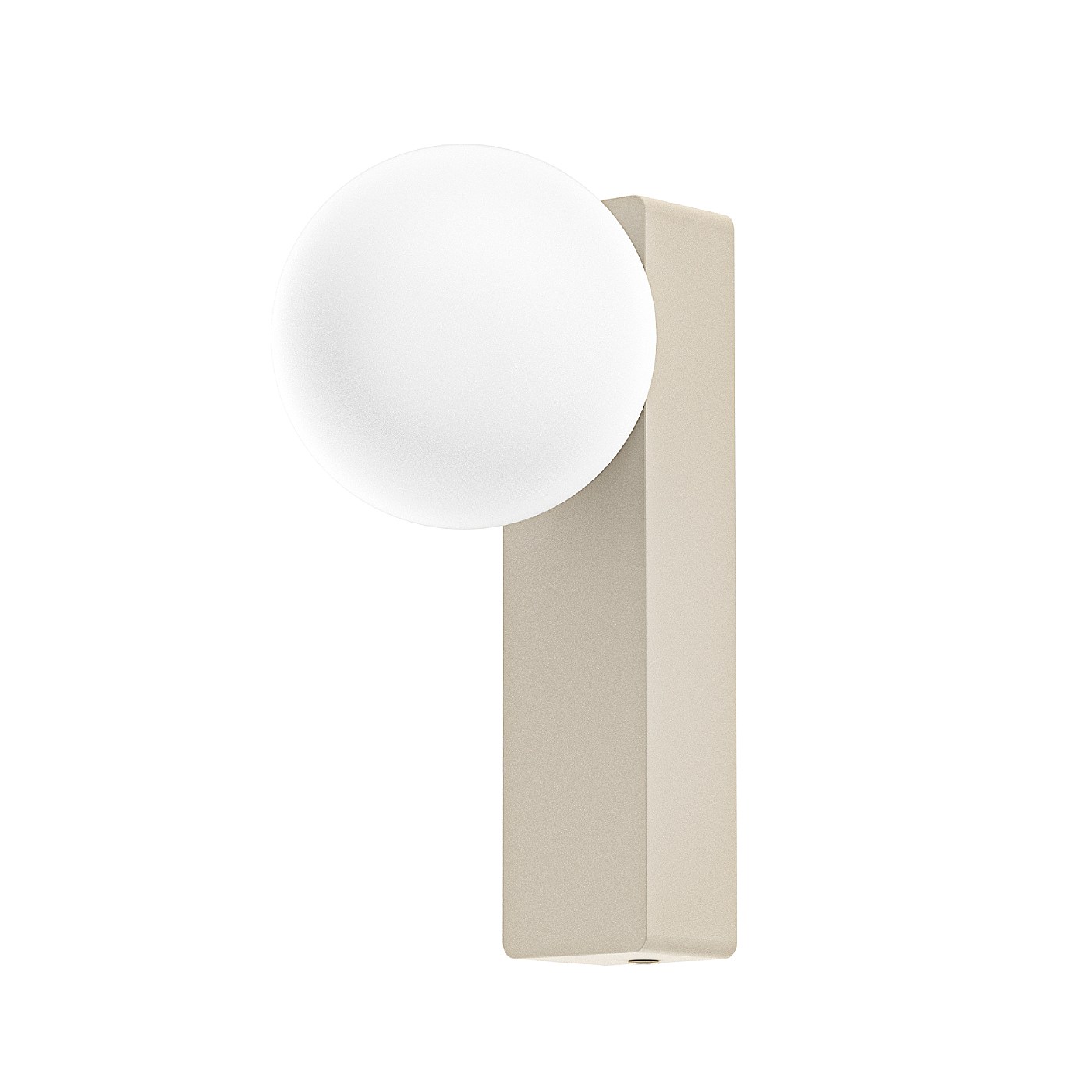 Open Design Highlights Boletta Parette Toupe IP44 Kinkiet 1xG9 Max 8W LED 230V Biały Opal|Toupe OR85549