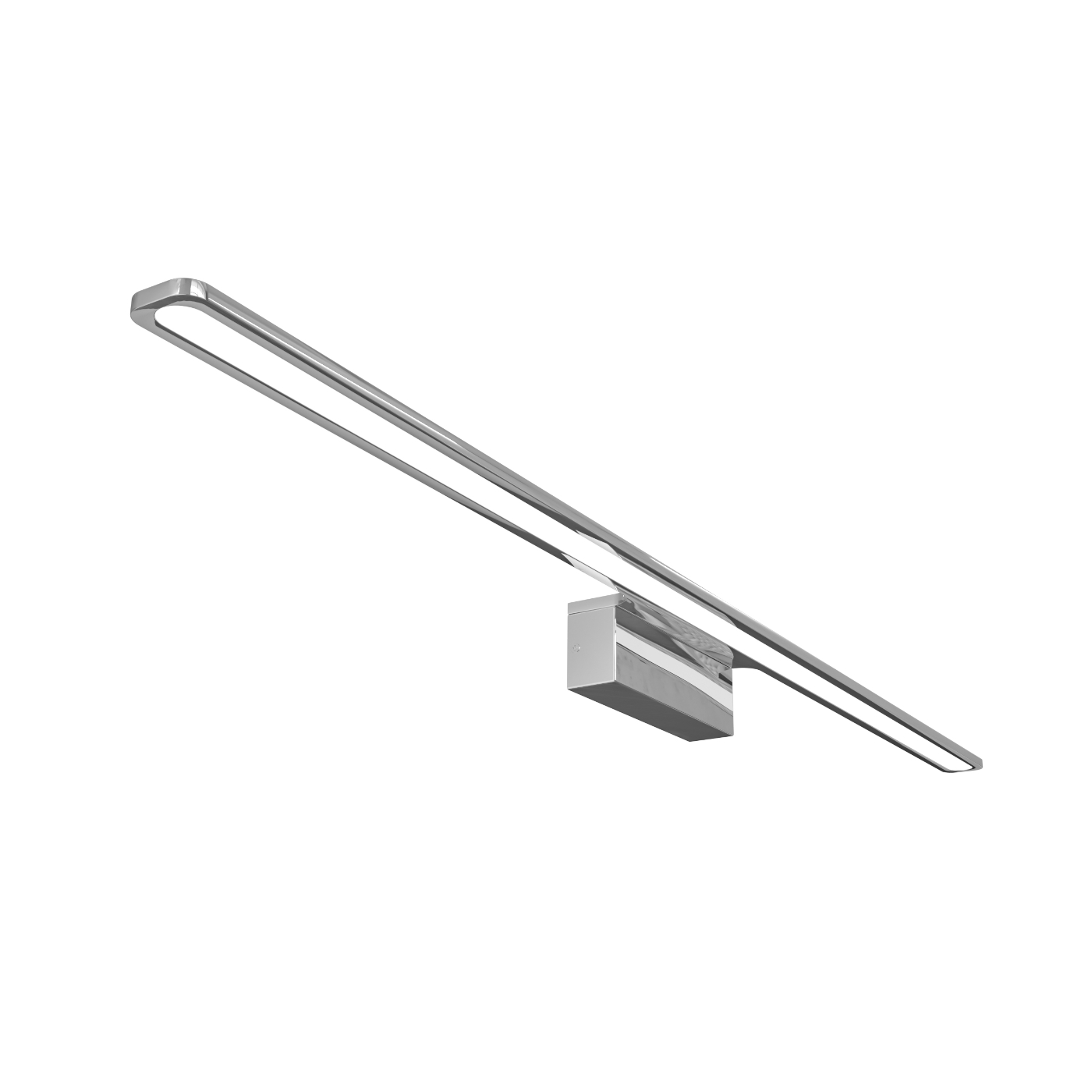 Open Design Highlights Luce Parette Cromo 92 CCT IP44 Kinkiet 12W LED 3000K / 4500K / 6500K 230V 1656lm Biały|Chrom OR86157