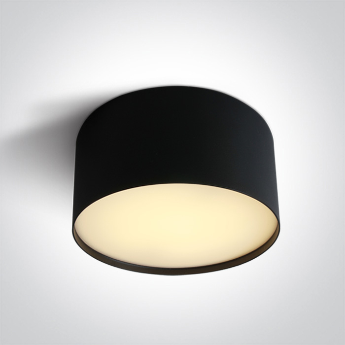 One Light NIKO sufitowa 20W 3000K-4000K-5000K czarny 12120M/B/V