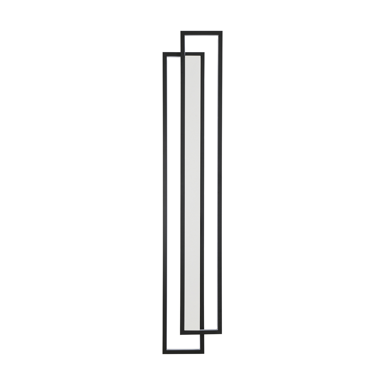 Step Into Design Lampa ścienna SYMMETRY-160 LED czarna 160 cm ST-MD1027M