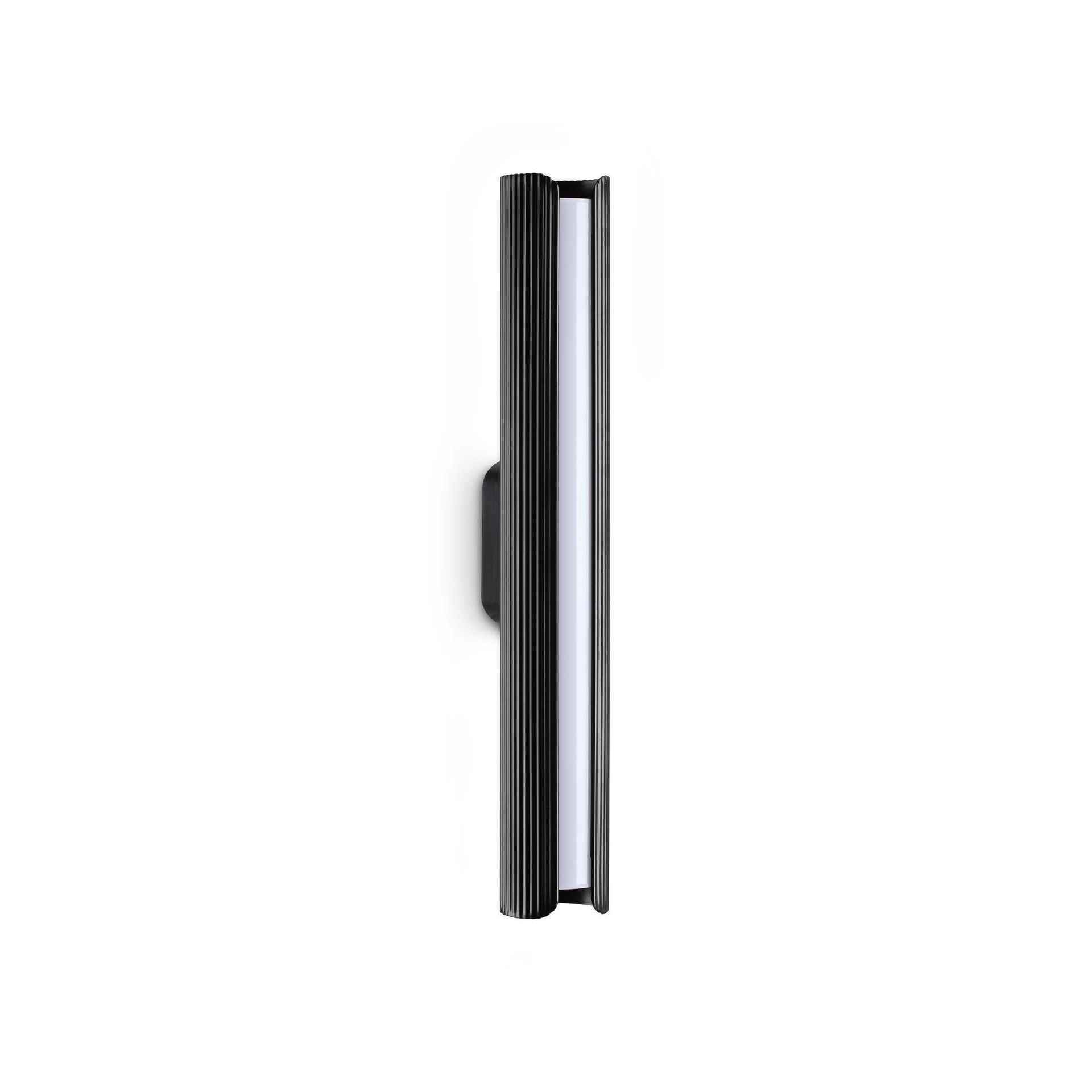 Ideal Lux Lampa Ścienna DORICA AP1 NERO Czarny 366265