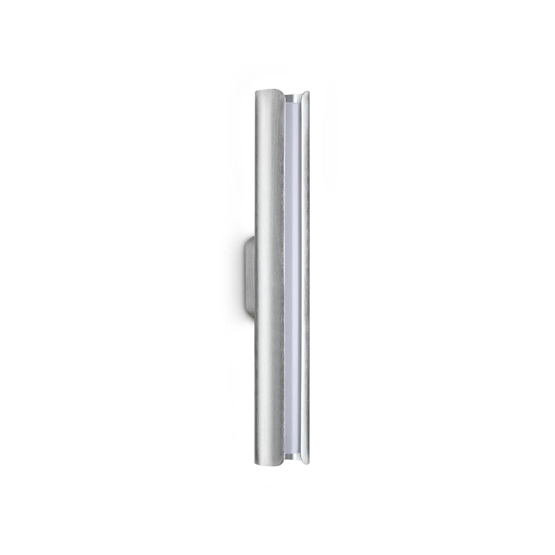 Ideal Lux Lampa Ścienna DORICA AP1 ACCIAIO Stalowy/Stalowy 366326