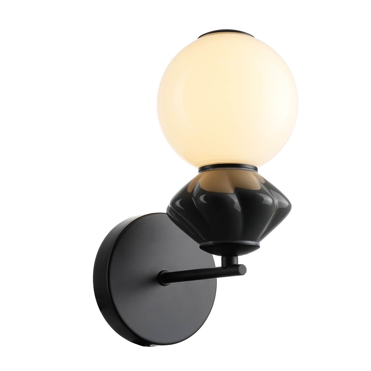 Italux Balos Kinkiet LED 5W 3000K 550 lm Czarny mat WL-94921-1B-BK