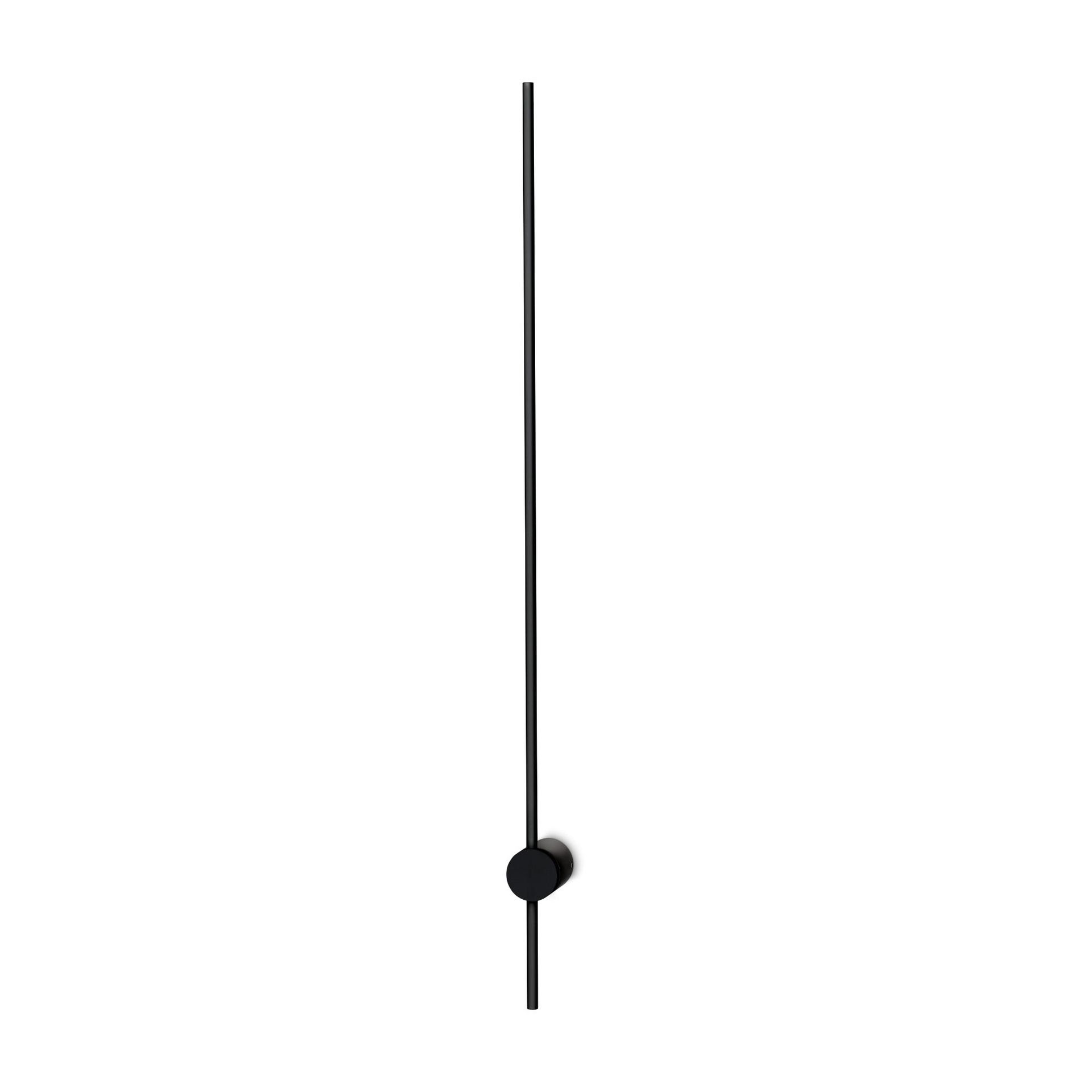 Ideal Lux Lampa Ścienna ESSENCE AP ROUND D115 LUCE IND. NERO 2700K Czarny 341019
