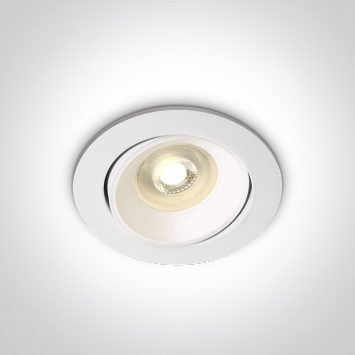 One Light Lampa biała kuchnia retro Arta 2 11105UA/W
